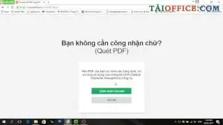 Hướng dẫn chuyển PDF sang Word bằng Convertio