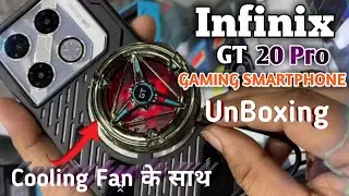 infinix GT 20 Pro Gaming Smartphone unboxing// With Cooling Fan