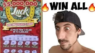 💥HUGE WIN💥 $20 LUCK SCRATCH OFF TICKET | FLORIDA LOTTERY