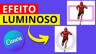 COMO FAZER EFEITO NEON 3D NO CANVA (Como Fazer Efeito Luminoso no Canva)