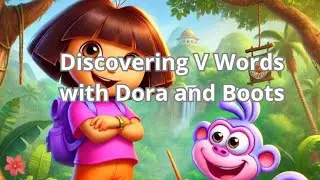 Learn the Letter V with Dora and Boots | Fun Educational Video for Kids |#Kids' storytime_Zain