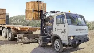 Riding Weirdest Homemade Forklift Truck