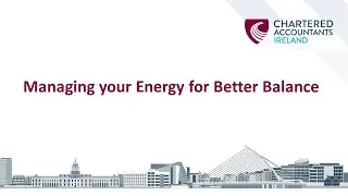 Managing your Energy for Better Balance