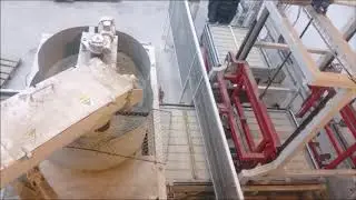 Line for facade and paving slabs made of concrete. Линия для производства фасадной плитки