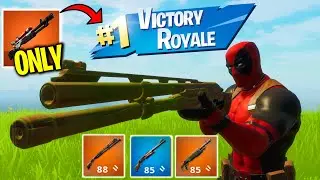 WINNING USING *ONLY* SHOTGUNS IN FORTNITE