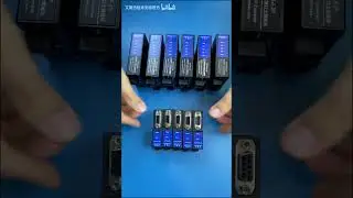If the serial port network port of the PLC is not enough, how to convert and expand it?