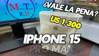 iPhone 15 Pro Max Unboxing y Primeras Impresiones ¿Vale la pena?  US 1,300