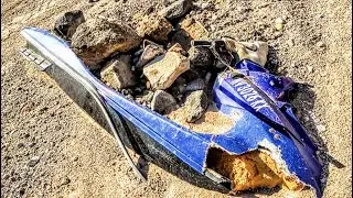I Found a Sunken WaveRunner and 2 really old Sunken Boats at Lake Mead