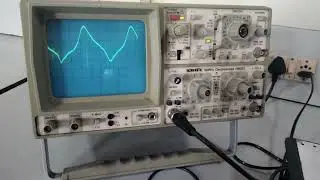 Hartley oscillator and cro