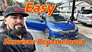 How To Replace Sunvisor In 2018 Honda Civic