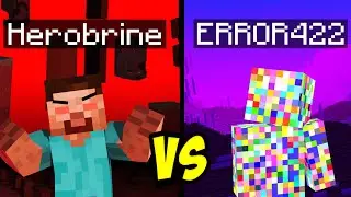 Herobrine vs Error422 [Creepypasta animation battle]