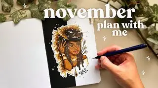 NOVEMBER 2023 bullet journal plan with me 🦁🤎 bullet journal inspiration for beginners
