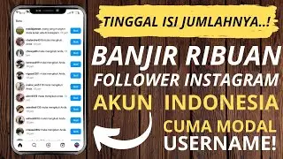 1 RUPIAH=100 VIEWS INSTAGRAM BISA DIULANG TIAP HARI CaraMenambah Followers Instagram Sepuasnya 2024