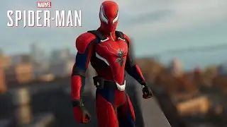 Spider-Man PC - Fortnite Zero War Suit MOD Free Roam Gameplay!