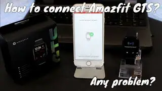 How to connect Amazfit GTS with IPhone Amazfit IOS App