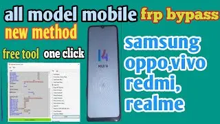 Mediatek universal tool/Readmi 12c frp bypass one click