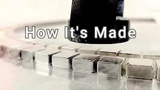 How It's Made - Magnet 🧲 | How Magnet's are made in Factory - Complete Magnet Manufacturing Process