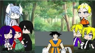 реакция семьи Узумаки на Гоку+Саске[часть 2]Uzumaki family reaction to Goku + Sasuke[part 2]