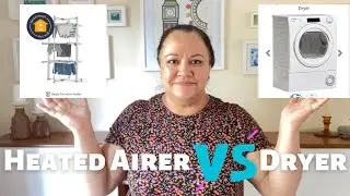 You won’t believe it! Heated Airer vs. Dryer - a different VLOGTOBER day 16