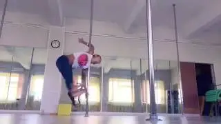 Pole Dance. Pole Trick. Pole Sport. Космина Вика.
