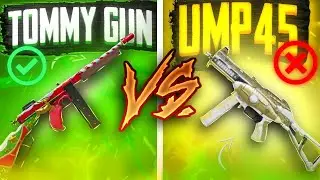 UMP45 VS TOMMY GUN | UMP45 ПРОТИВ АВТОМАТ ТОМПСОНА В ПАБГ МОБАЙЛ | PUBG MOBILE