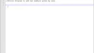 Kotlin Program to Add two numbers given by user