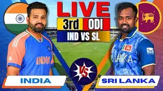 Live: India vs Sri Lanka 3rd ODI, Live Match Score & Commentary | IND vs SL Live Cricket match Today