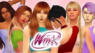 Creating The Winx Club in CAS 🧚🏼‍♀️🦋 | The Sims 4