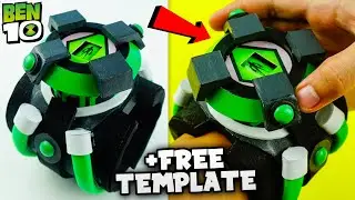 How To Make Ben 10 Reboot Season 2 Enhanced Omnitrix | Functional Alien Interface +Free Template!