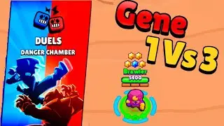 Gene Duel (1 Vs 3) Brawl Stars Duel