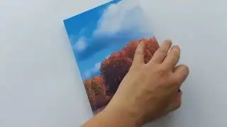 Скетчбук с фотографиями внутри