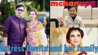 Actress Devita and her family