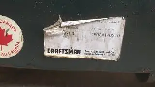 Снегоуборщик Craftsman 88700 Замена, порвавшегося ремня. привода шнека.