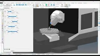 Powermill - внедрение симулятора 5-ти осевого станка DMG DMU 125P