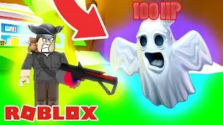 FIGHTING GHOSTS AND SPENDING *ROBUX* TO UNLOCK PETS! (Roblox Ghost Simulator)