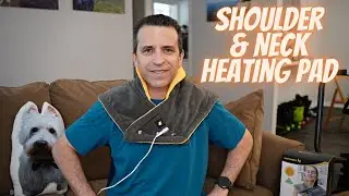 Neck And Shoulder Heating Pad Review // HOMPRES