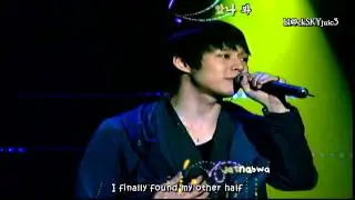JYJ - Found You LIVE [eng sub + kara]