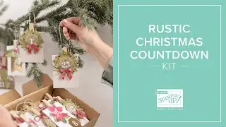 Rustic Christmas Countdown Kit