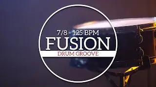 7/8 Odd Time | Fusion Groove for Practice | 125Bpm