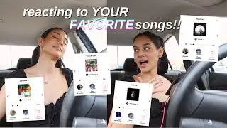 listening to YOUR song recommendations!!