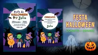 Convite Halloween para Festa Infantil: Deixe Sua Festa Ainda Mais Assustadora e Divertida!