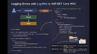 Logging Errors with Log4Net in ASP DOTNET Core MVC Step by Step