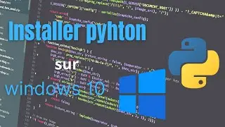 download install python on windows