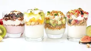 4 Healthy Breakfast Parfaits | Quick & Easy Breakfast Recipes