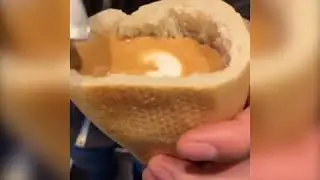 CAFÉ SERVIDO EN BOLILLO