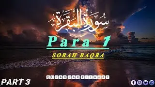 Para 1| surah baqarah|Juzz 1 complete by Yasser Al Dosari| Quran journey