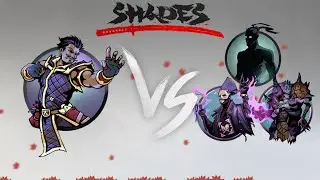 Shadow Fight Shades "Tale Of Hero" ALL BOSS #shadowfight #shadowfight2