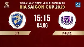 🔴 Trực tiếp: DTS - Phoenix | Giải bóng đá 7 người VĐQG Bia Saigon Cup 2023 - HPL-S10