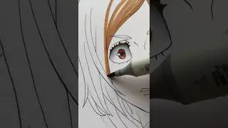 Nobara Drawing (using Copic markers) 