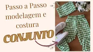 🌹Passo a Passo Conjunto Infantil 🌹